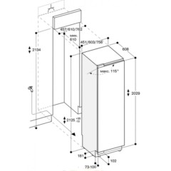 Встраиваемый морозильник Gaggenau RF411304