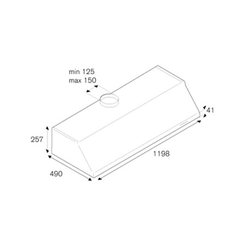 Вытяжка Bertazzoni KU120 PRO 1 X A в Краснодаре