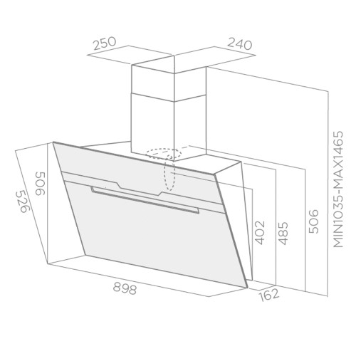 Вытяжка ELICA MAJESTIC WH/A/60 в Краснодаре