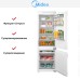Встраиваемый холодильник Midea MDRE367FGE01 в Краснодаре