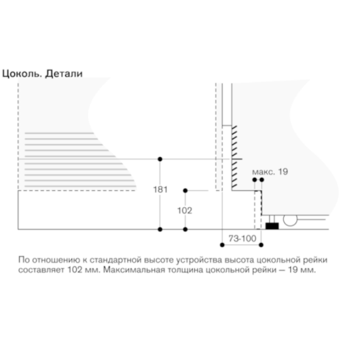 Встраиваемый морозильник Gaggenau RF411304 в Краснодаре
