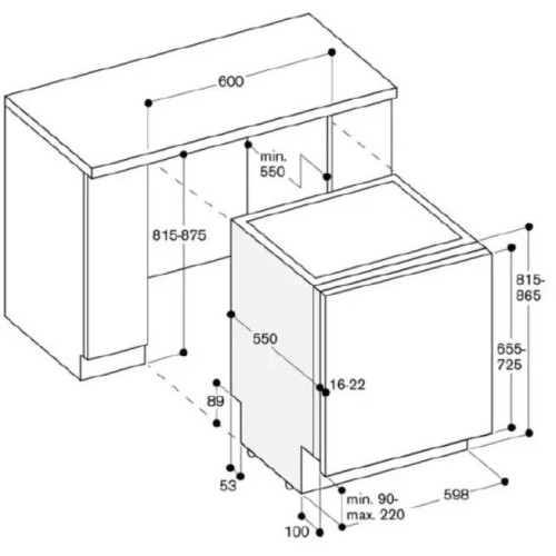Встраиваемая посудомоечная машина Gaggenau DF 460-164F в Краснодаре