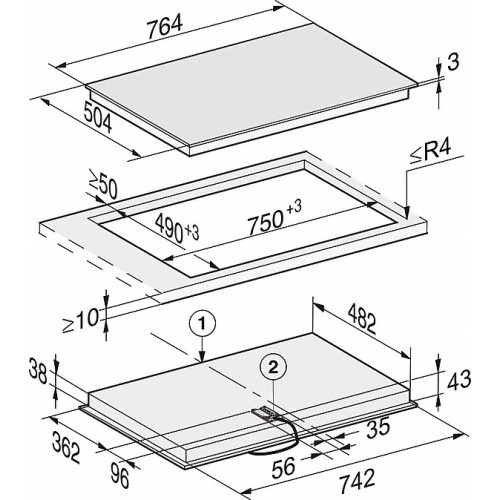 Варочная панель Miele KM 6522 FR в Краснодаре