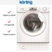 Встраиваемая стиральная машина Korting KWMI 1480 WI в Краснодаре
