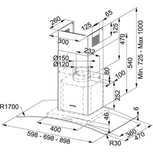 Вытяжка Franke FAR 905 XS в Краснодаре