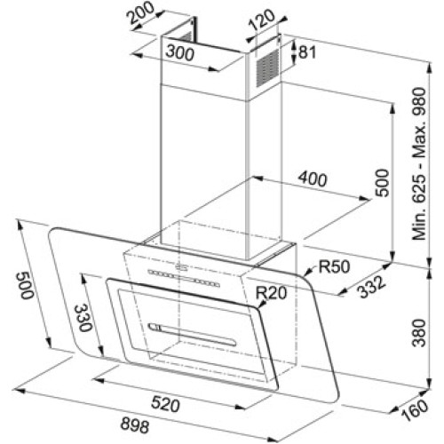 Вытяжка Franke FSN 908 BK в Краснодаре