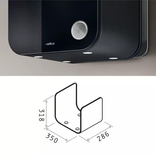 Вытяжка Elica 35CC DYNAMIQUE BLACK/F/35 в Краснодаре