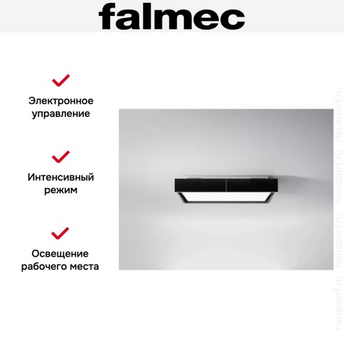 Встраиваемая вытяжка Falmec CIRCLE.TECH Vega 115 Isola Black (600) в Краснодаре