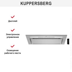 Встраиваемая вытяжка Kuppersberg IBOX 60 X