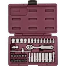 Набор инструмента THORVIK 1/4"DR, 38 предметов   UTS0038