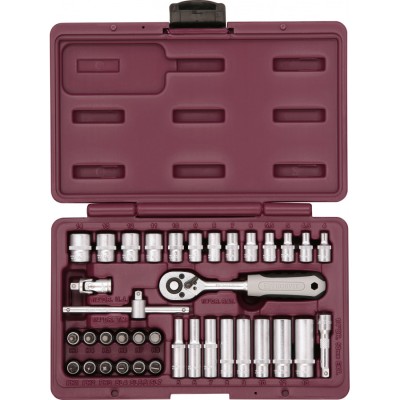 Набор инструмента THORVIK 1/4"DR, 38 предметов   UTS0038