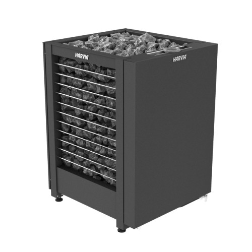 Электрокамин HARVIA Modulo Combi Automatic MD180GSA Black без пульта управления 