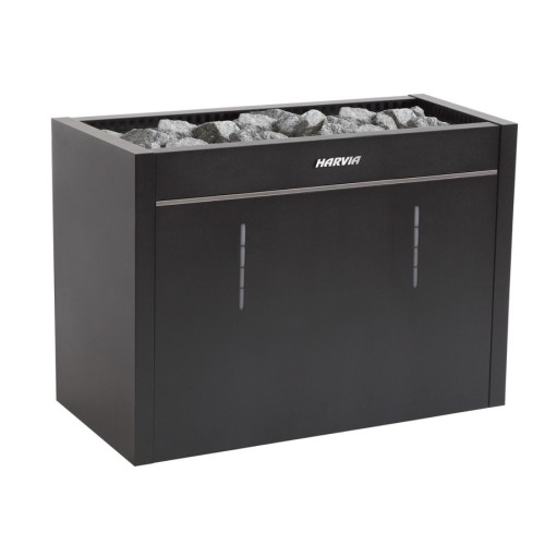 Электрокамин HARVIA Virta Pro Combi HL135SA Black 13.5 кВт (без пульта) 