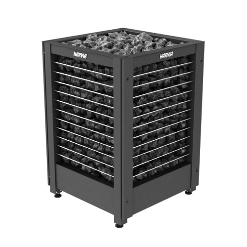 Электрокамин HARVIA Modulo MD160G Black без пульта управления 