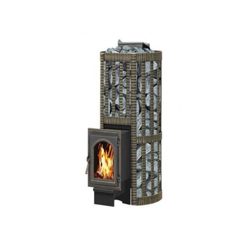 Дровяная печь Везувий Ураган Ковка 28 (270) 