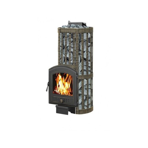 Дровяная печь Везувий Ураган Ковка 28 (224) 