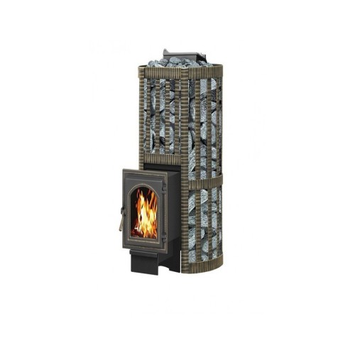 Дровяная печь Везувий Ураган Ковка 22 (270) 