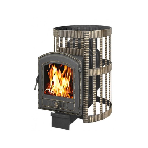 Дровяная печь Везувий Легенда Ковка 22 (224) 