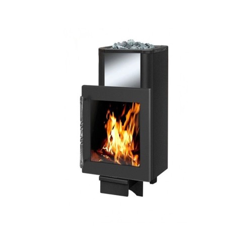 Дровяная печь Везувий Русичъ Антрацит 16 Панорама 