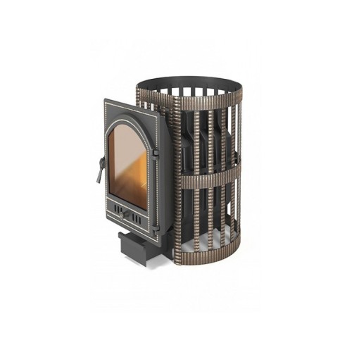 Дровяная печь Везувий Легенда Ретро Ковка 24 (205) 