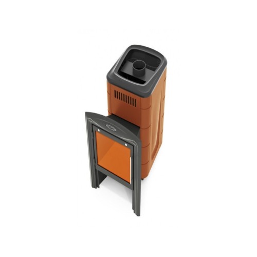 Дровяная печь TMF Компакт 2017 Carbon Витра терракота 