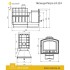 Дровяная печь Везувий Легенда Ретро 24 (224) 