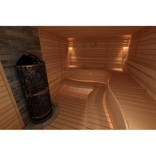 Электрокамин SAWO DRFT6-90NS-WL-P-C 