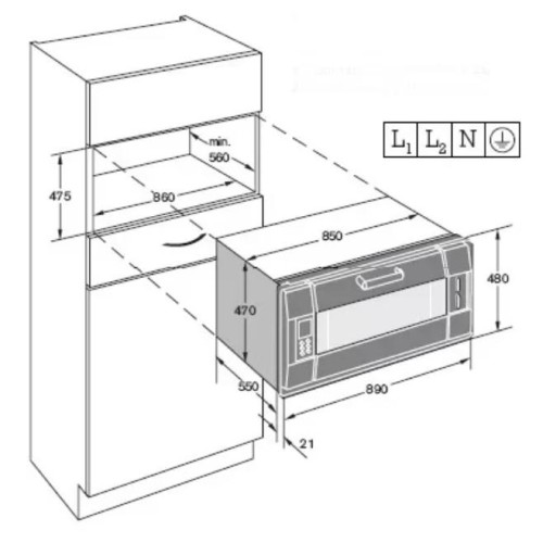 Духовой шкаф Gaggenau EB 385-110 в Краснодаре