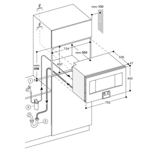 Духовой шкаф-пароварка Gaggenau BS 484-111 в Краснодаре