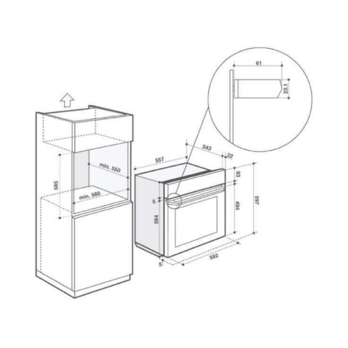 Духовой шкаф De Dietrich DOH4334B в Краснодаре
