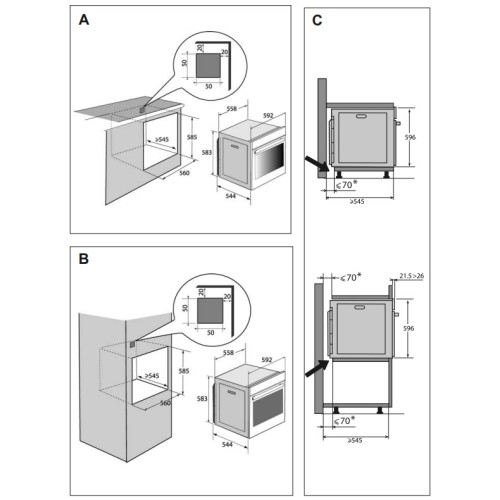 Духовой шкаф De Dietrich DOP8786BB в Краснодаре