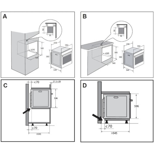 Духовой шкаф с паром De Dietrich DOR4546X в Краснодаре