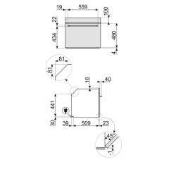Духовой шкаф Smeg SF800AO