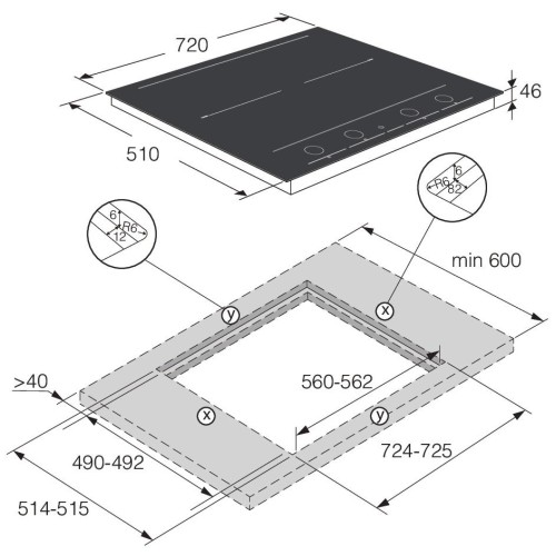 Индукционная варочная панель Asko HID754MFC в Краснодаре