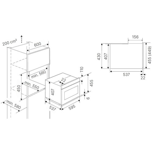 Компактный духовой шкаф Kuppersbusch CBP 6332.0 S3 Silver Chrome в Краснодаре