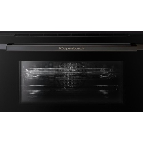 Компактный духовой шкаф с микроволнами Kuppersbusch CBM 6330.0 S2 Black Chrome в Краснодаре