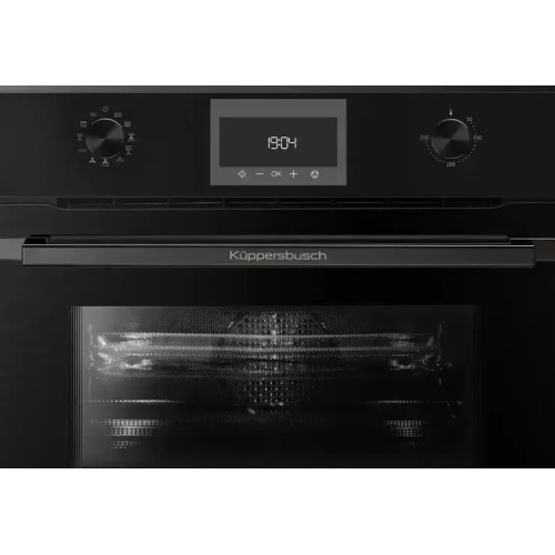 Компактный духовой шкаф с микроволнами Kuppersbusch CBM 6330.0 S2 Black Chrome в Краснодаре