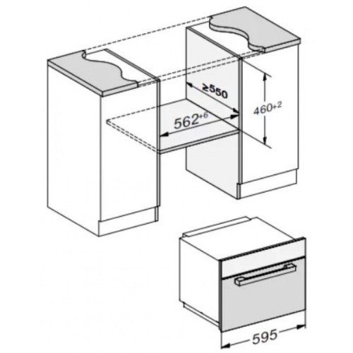 Встраиваемая микроволновая печь Miele M7244TC OBSW в Краснодаре