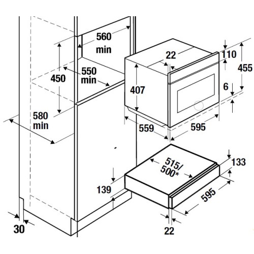Встраиваемый подогреватель посуды Kuppersbusch CSW 6800.0 W7 Copper в Краснодаре