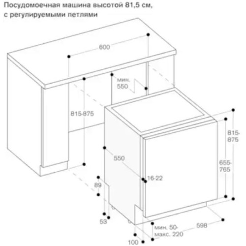 Встраиваемая посудомоечная машина Gaggenau DF270160F в Краснодаре