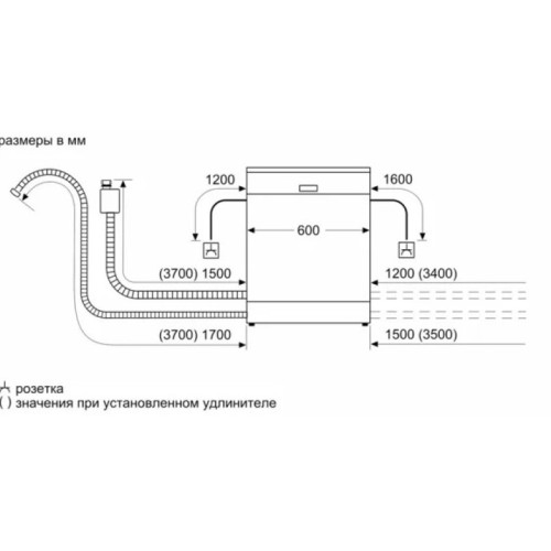 Встраиваемая посудомоечная машина Neff S155HCX10R в Краснодаре