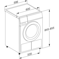 Сушильная машина Miele TCC374WP