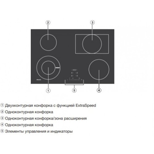 Варочная панель Miele KM 6542 FR в Краснодаре