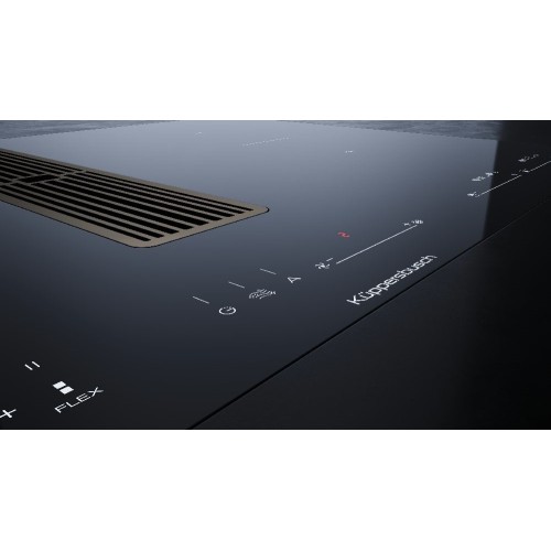 Варочная панель с вытяжкой Kuppersbusch KMI 8590.0 SR Silver Chrome в Краснодаре