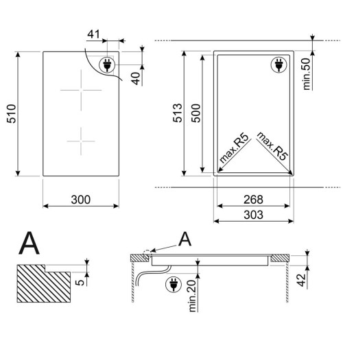 Варочная панель Smeg SE232TX1 в Краснодаре