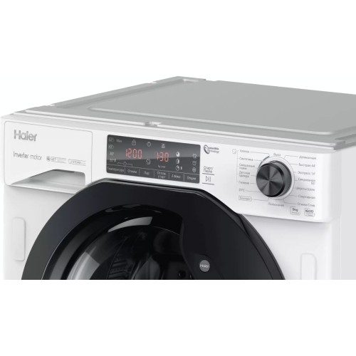 Встраиваемая стиральная машина Haier HWQ90B416FWB-RU в Краснодаре