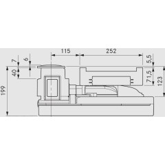 Встраиваемая в столешницу вытяжка BORA PKAS3