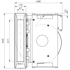 Встраиваемая в столешницу вытяжка BORA PKAS3