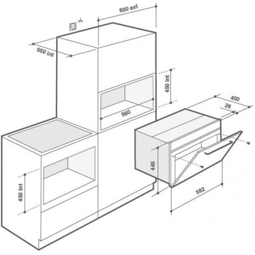 Встраиваемый паровой шкаф De Dietrich DKV7340A в Краснодаре