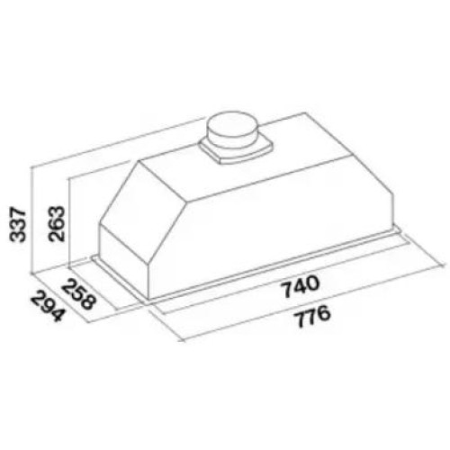 Встраиваемая вытяжка Falmec GRUPPO INCASSO EVO 70 (800) в Краснодаре